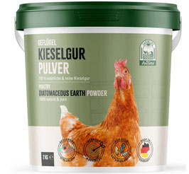 Kieselgur Pulver für besseres Stallklima