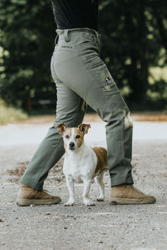 Dog Walker Winter Hose 2.0 "Olive" Short (kurze Beine)