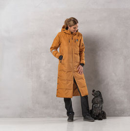 Long Keep Dry Mantel Farbe "Mustard"