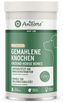 Gemahlene Knochen vom PFERD 500 gr.