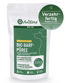 BIO BARF Püree "Süsskartoffel & Birne" 14 x 150 gr.
