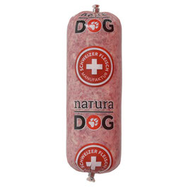 CH-NaturaDog Poulet Wurst Mix 500 gr.