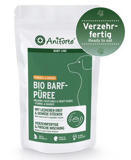 BIO BARF Püree "Fenchel & Mango" 14 x 150 gr.