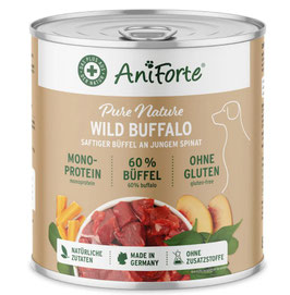 Wild Buffalo "Büffel mit Spinat" 800 gr.