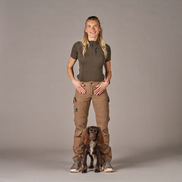 2-in-1 Summer Zip Off Shell Pants "Mocca" Regulär