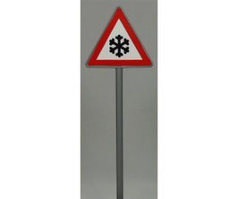 Verkehrszeichen 113 Schnee und Eisglätte