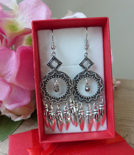 Boucles d'Oreilles Longues Boho