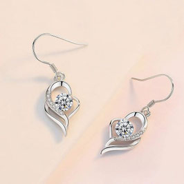 Boucles d'Oreilles Gouttes Colorées