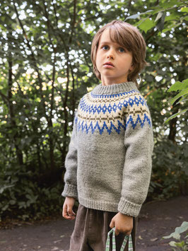 Sandnes Einzelanleitung Polar-Light Kinderpullover - 2411_02