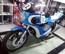 Moto Morini 4 1/2 Rennmotorrad StartNr.22 v. Andree Strohmeyer