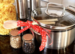 Geschenkgutschein für ein 3-Gänge-Menü für 4 Personen