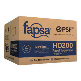 Papel higiénico Fapsa  12 rollos PSF Pro