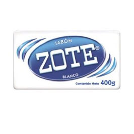 Jabón de lavandería Zote blanco de 400 gr