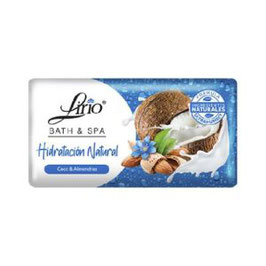 Jabón de tocador Lirio Coco y Almendras 4 piezas