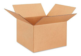 25 Cajas De Cartón Para Empaque o Mudanza e-commerce 30x30x30 cm