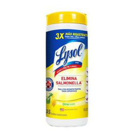 Toallitas desinfectantes para superficies Lysol