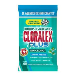 Toallitas Desinfectantes Cloralex 48 PZ