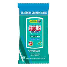 Toallitas Desinfectantes Cloralex 84 PZ