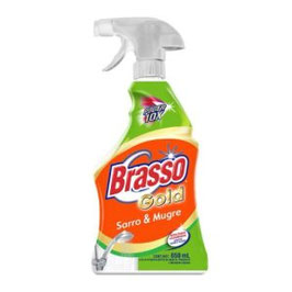 Limpiador líquido Brasso Gold sarro y mugre de 650 ml RTT