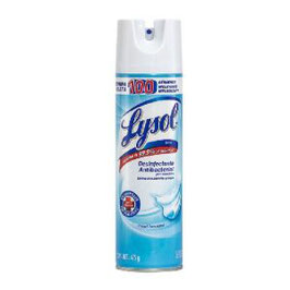 Aerosol desinfectante para superficies Lysol Crisp Linen 475 mL