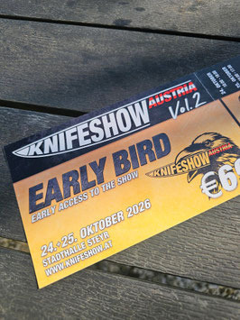 KNIFESHOW AUSTRIA Vol.2 - EARLY BIRD COLLECTOR TICKET