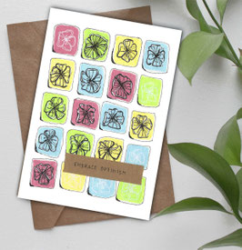 Postkarte/Klappkarte "Embrace Optimism"