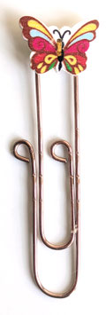 Paperclip Roter Schmetterling