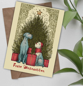 Weihnachtskarte "Frohe Weihnachten" # 14