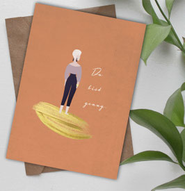 Postkarte "Du bist genug"