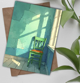 Postkarte / Klappkarte * Licht
