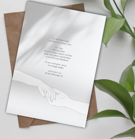 Postkarte/Klappkarte Der Tanz