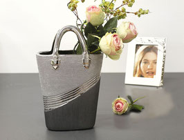 Keramik Vase Handtasche "Bridgetown"