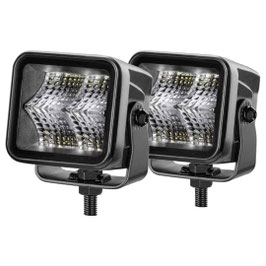 Hella LED Black Magic 2.7" Cube Kit - (Flood)