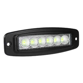 Hella Valuefit Flush Mount 6" LED Light Bar Close Range