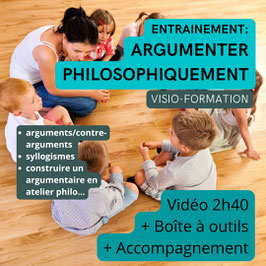 Pack visio-formation: "Argumenter philosophiquement en atelier"
