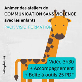 Pack visio-formation: "Animer des ateliers de Communication Sans Violence avec les enfants"