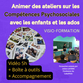 Pack visio-formation: "Animer des ateliers sur les Compétences Psychosociales"