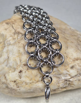 Chainmaille Armband "Japanese Blume"