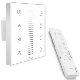 Komplett-Set LED Wanddimmer mit Infrarot Fernbedienung | bis 1.400 Watt | kompatibel mit allen LED Sky Panelen