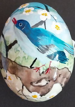 V 38  VOGELMOTIVE  "VOGEL IN EINER KIRSCHE"