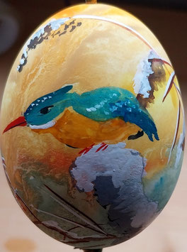 24/25 V8 VOGELMOTIVE "EISVOGEL IM SCHILF"