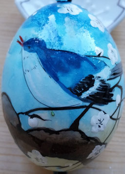 V 38  VOGELMOTIVE  "VOGEL IN EINER KIRSCHE"