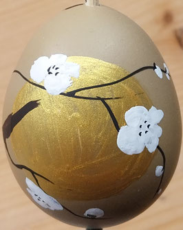 24/25 JM 7 JAPANISCHE MALEREI "KIRSCHBLÜTEN BEI VOLLMOND"