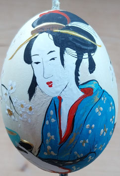 JM 15 JAPANISCHE MALEREI "BUDDHA AMA CHA"