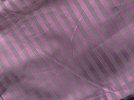 Plastron / Day Cravat Wunschanfertigung schwarz lila quer gestreift