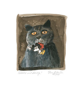Schluss mit lustig! (Katze)