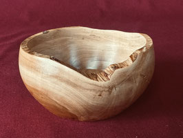 Deko-Schale Apfel Naturrand