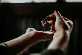 Aroma-Öl-Massage