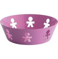 A di Alessi Cestino Girotondo Piccolo Rosa | SCONTO 10%