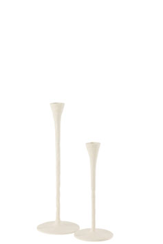 Set 2 Candelieri Bianchi | Jolipa